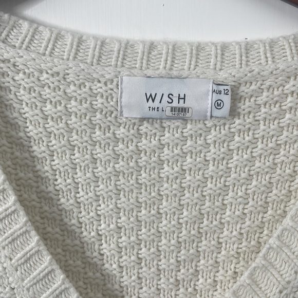 Wish Chunky Knit Sweater Size M - Picture 2 of 6